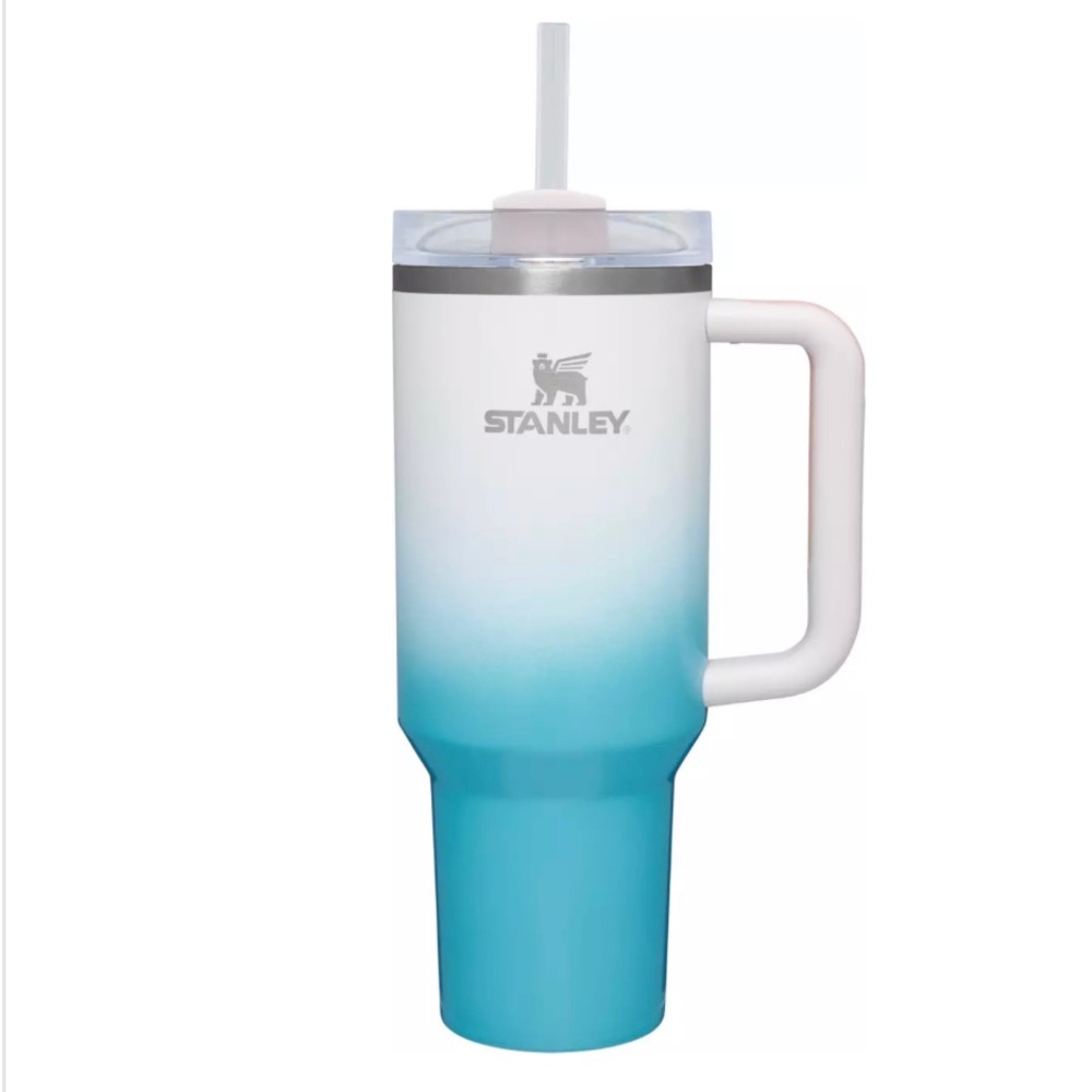 Stanley 30 oz. Quencher H2.0 FlowState Tumbler- pool ombré NWT